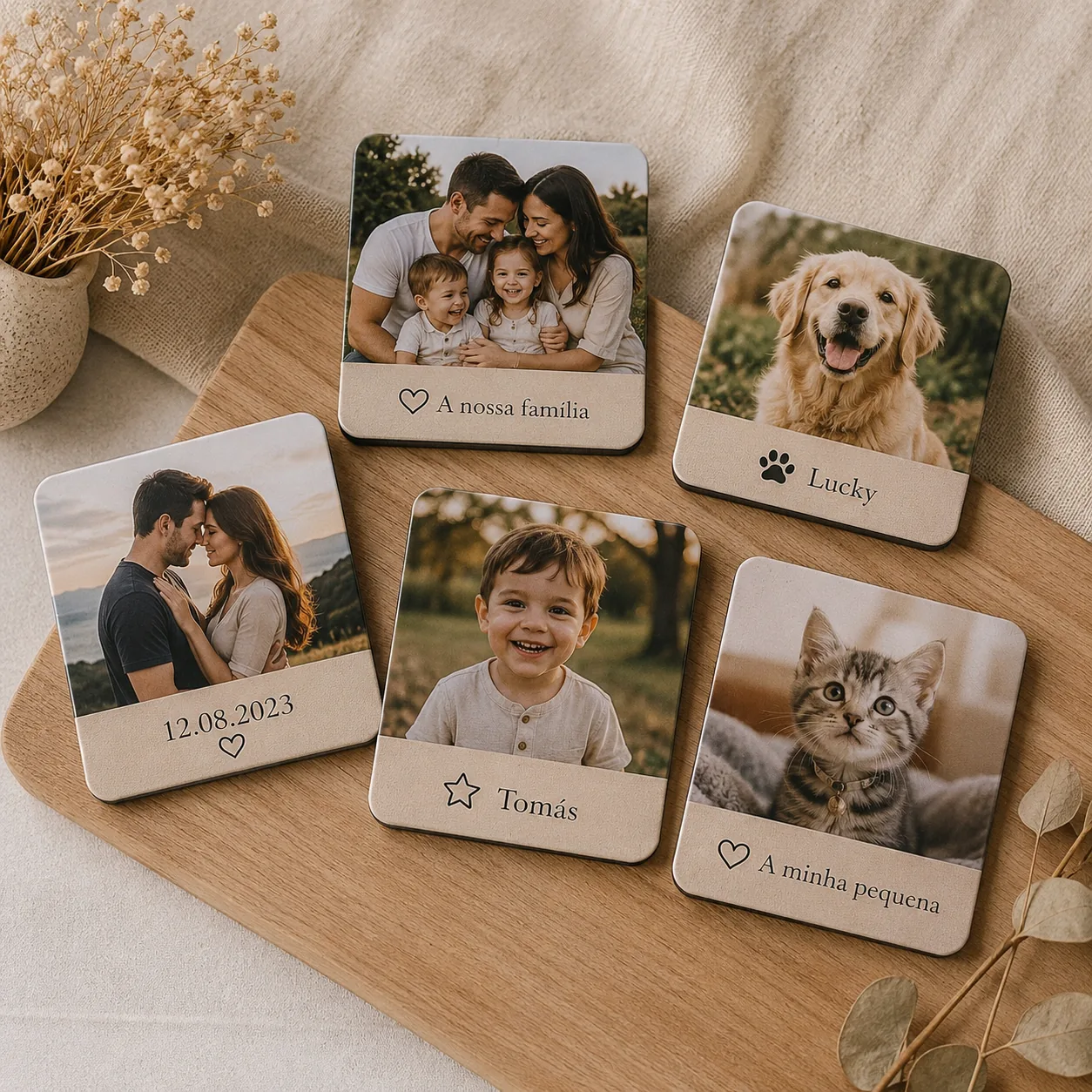 Ímanes personalizados Memórias Magnéticas